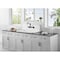 Kingston Brass 36 x 20 Cast Iron Wall Mount Kitchen Sink, White GCKWS362011 - alternate 6